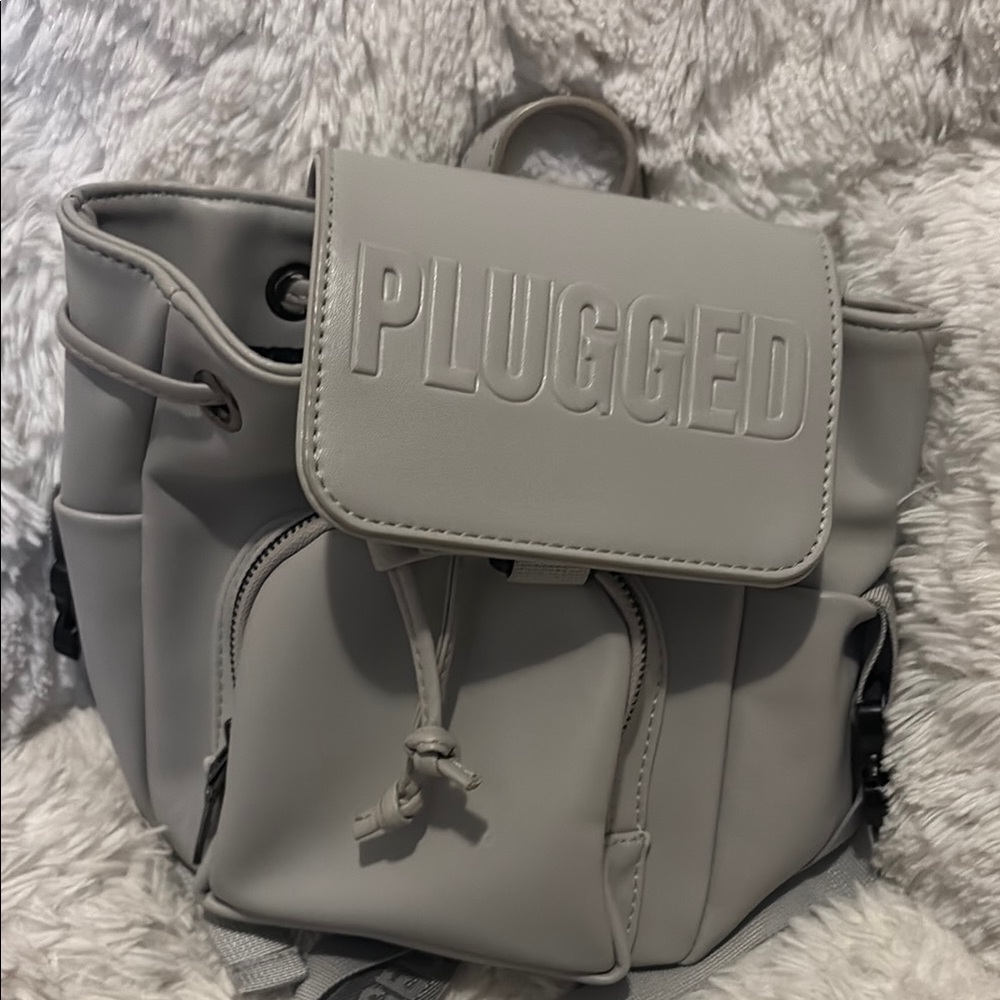 Plugg Gray Backpack for Women
